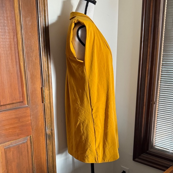 Zara | Sleeveless Blazer Wrap Dress Size S - Picture 3 of 12